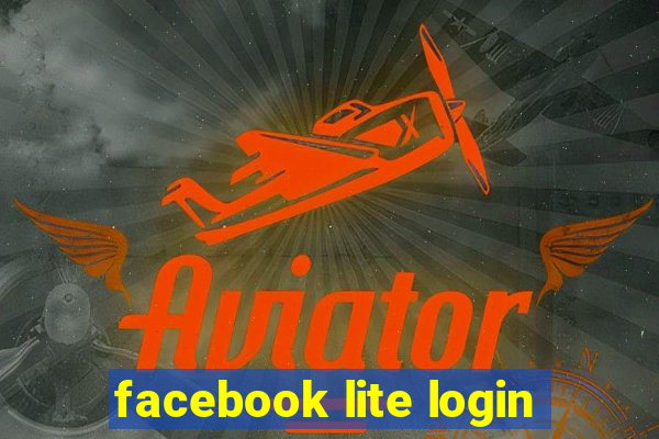 facebook lite login